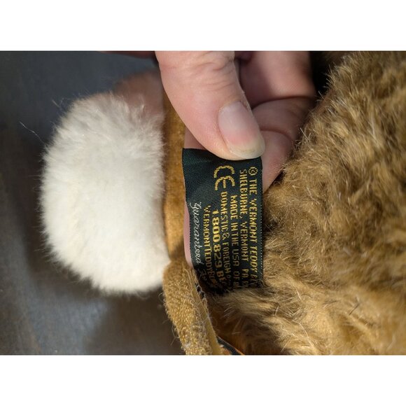 Vermont Teddy Bear Playboy Bunny Style 15" Stuffed Plush Animal Leopard Print - Picture 11 of 13